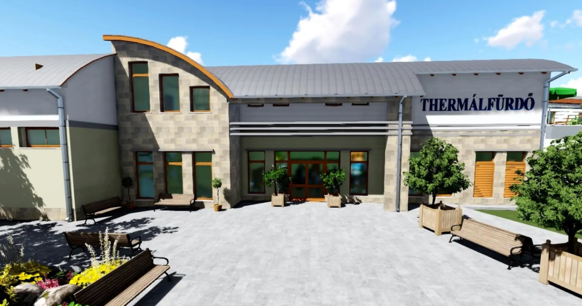 Novembertől korszerűsítjük az öltözőépületet